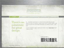 Tablet Screenshot of endashcreative.com
